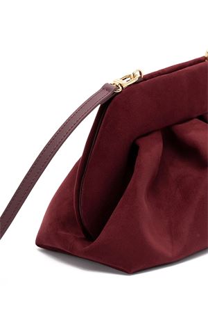 Clutch Tia Vegan Suede Bordeaux THE MOIRE' | TMFW25TSUE120PRUNE